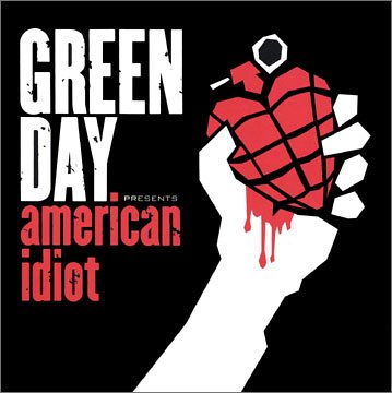 american idiot-cd  green day - nouvelle version