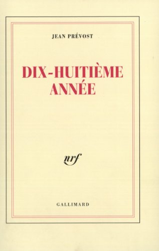 dix-huitième année
