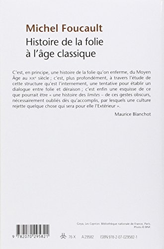 histoire de la folie à l'âge classique