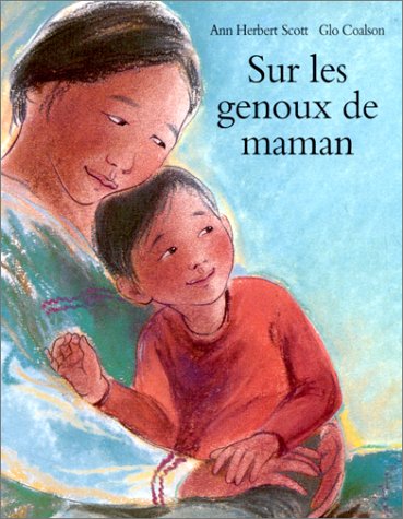sur les genoux de maman
