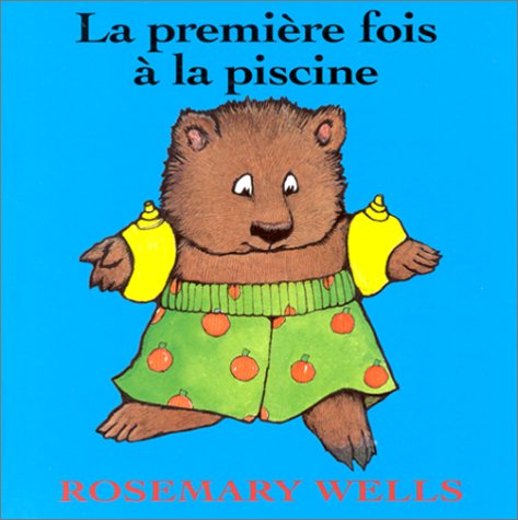 la première fois à la piscine  