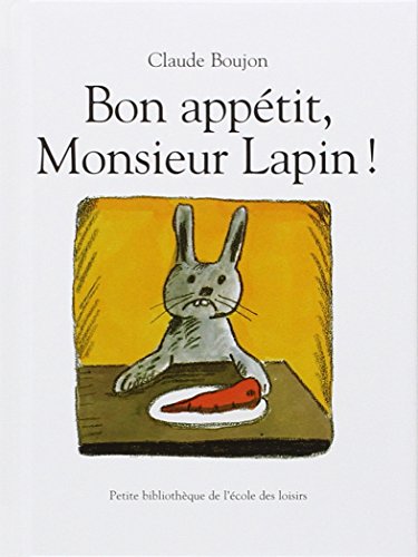 bon appétit, monsieur lapin !
