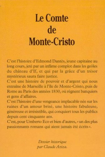 le comte de monte-cristo  