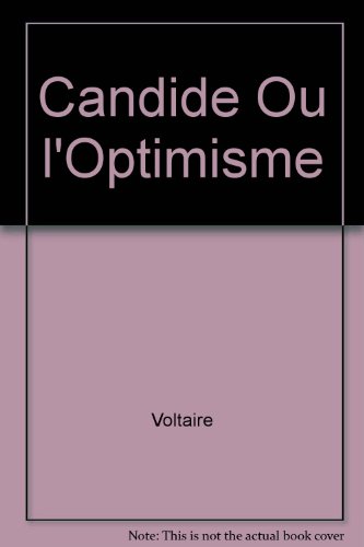 candide ou l'optimisme