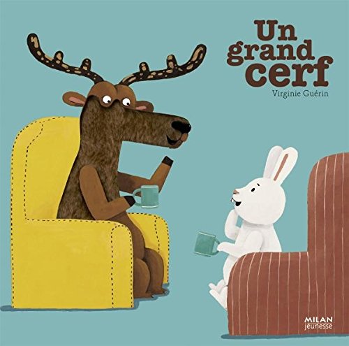 un grand cerf  