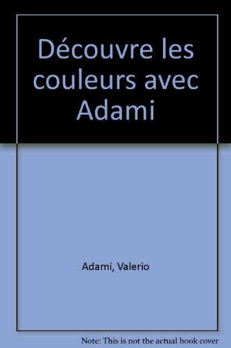 découvre les couleurs avec adami