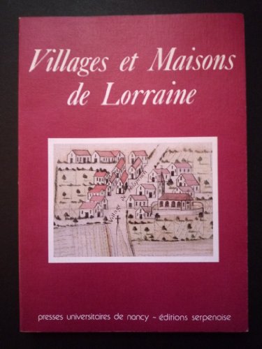 villages et maisons de lorraine