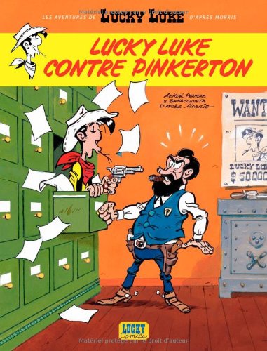 aventures de lucky luke d'après morris - vol 4 : lucky luke contre pinkerton (les ) [4]