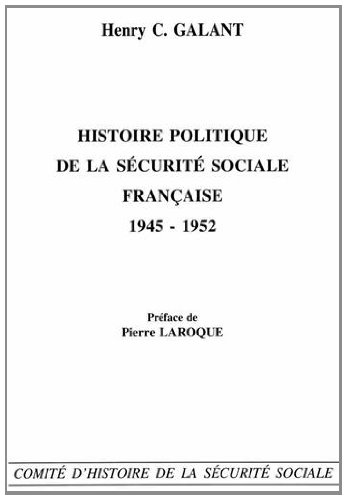 histoire politique de la sécurité sociale française, 1945-1952