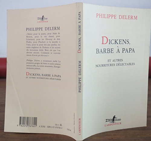 dickens, barbe a papa et autres nourritures delectables cd