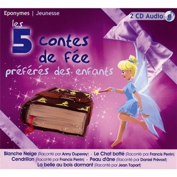les 5 contes de fées préferés des enfants  