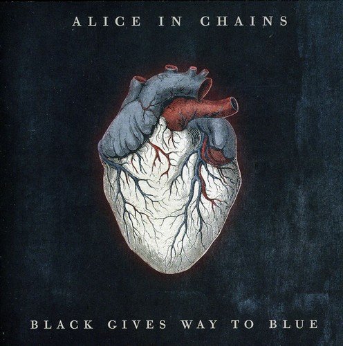 black gives way to blue