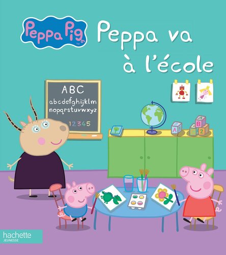 peppa va à l'école