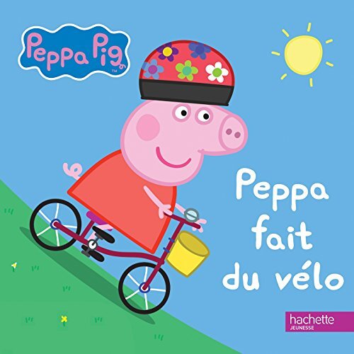peppa fait du vélo