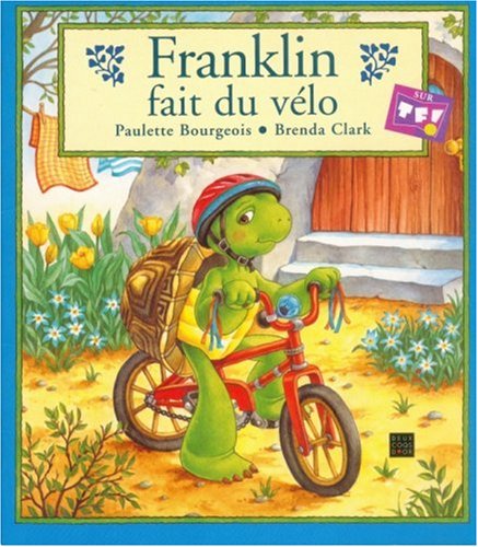 franklin fait du vélo