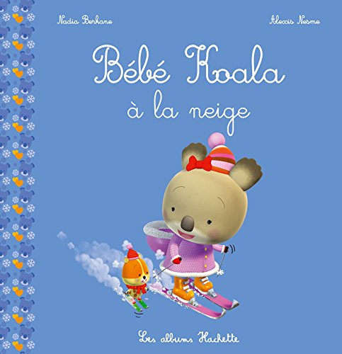 bébé koala à la neige