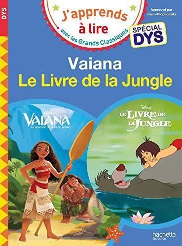 vaiana - le livre de la jungle