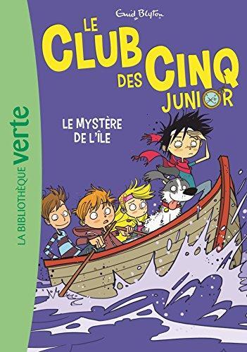 le bibliothèque verte - club des cinq junior  le) ; mystère de l'île   [2]