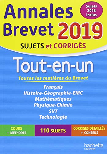 annales brevet 2019