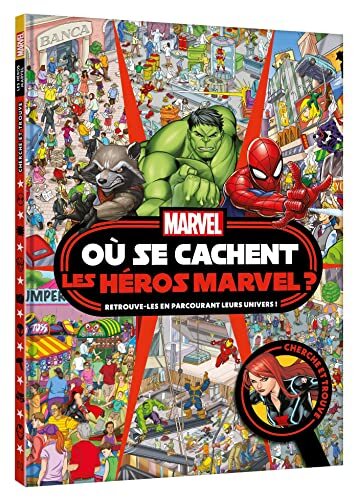 où se cachent les héros marvel ?
