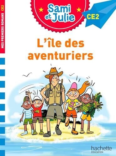 sami et julie roman ce2 - l'île des aventuriers