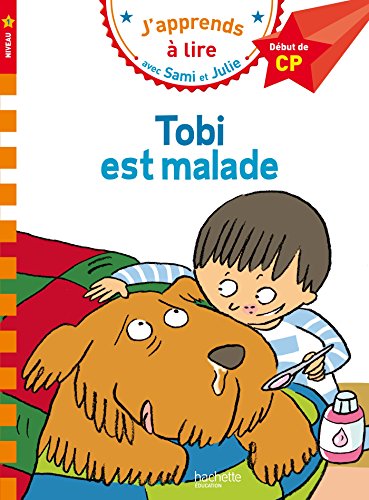 sami et julie, cp niveau 1. tobi est malade