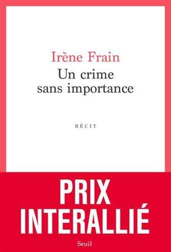 un crime sans importance  