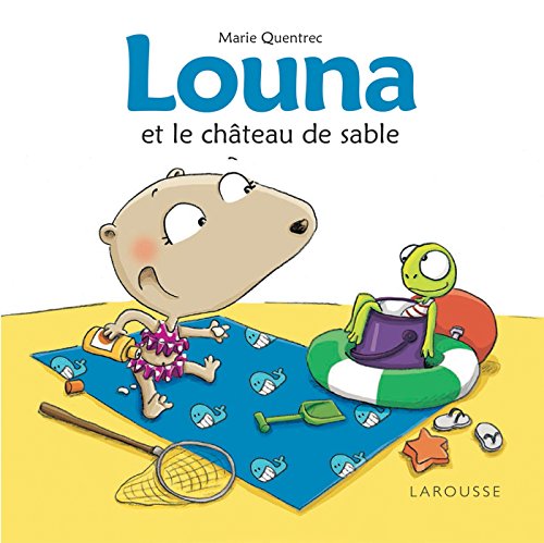 louna et le château de sable
