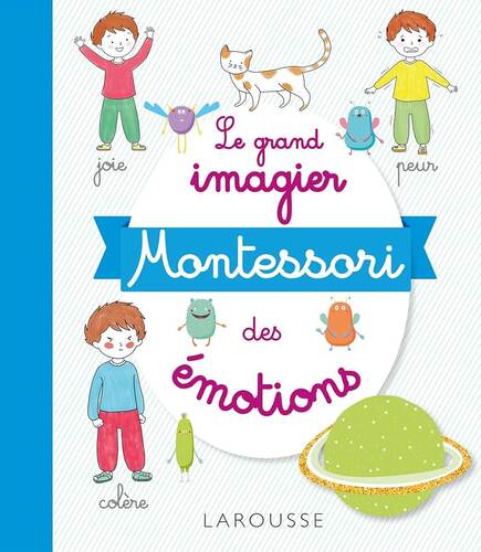 le grand imagier montessori des émotions  