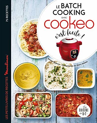 le batch cooking avec cookeo  