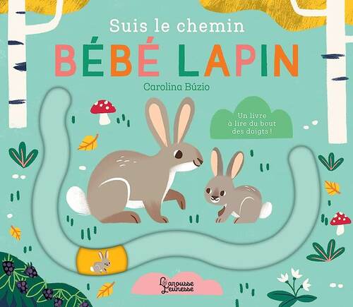 suis le chemin bébé lapin
