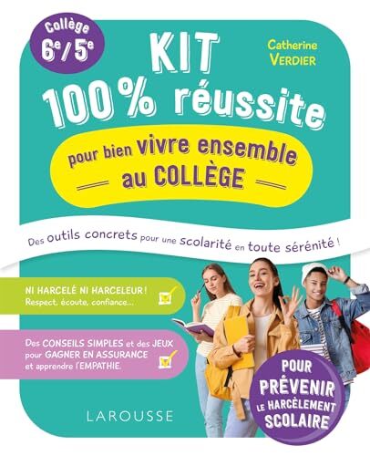 kit 100 % réussite pour bien vivre ensemble au collège