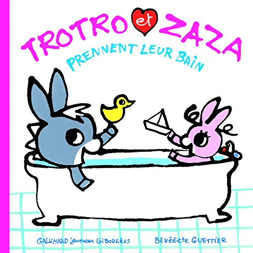 trotro et zaza prennent leur bain