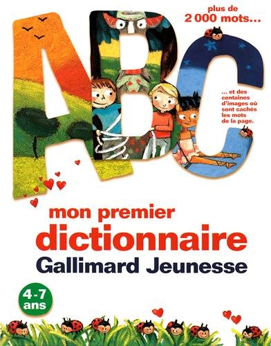 mon premier dictionnaire gallimard jeunesse