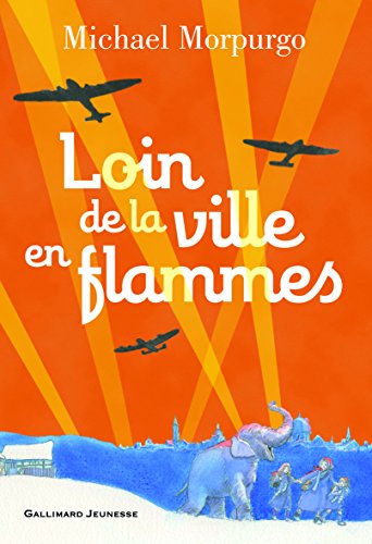 loin de la ville en flammes
