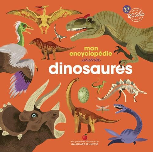 mon encyclopédie animée - dinosaures