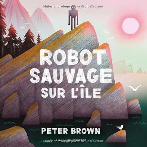 robot sauvage sur l'île