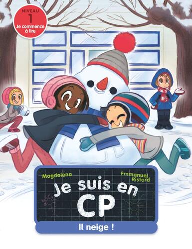je suis en cp : il neige !