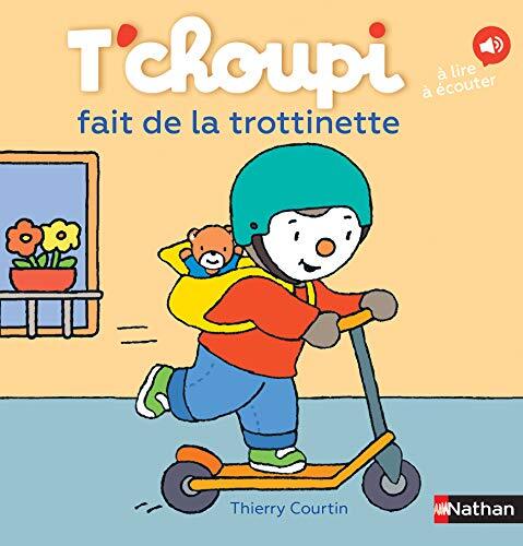 t'choupi fait de la trottinette