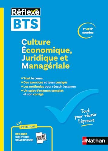 culture économique, juridique et managériale (cejm) - bts (2025)