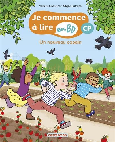 je commence à lire en bd : un nouveau copain