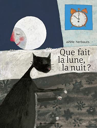 que fait la lune, la nuit ?