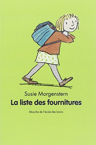 la liste des fournitures  