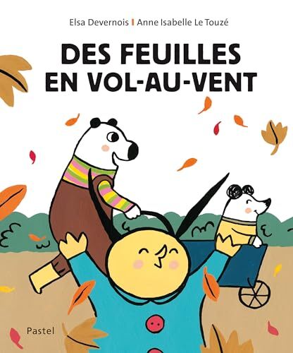 des feuilles en vol-au-vent  