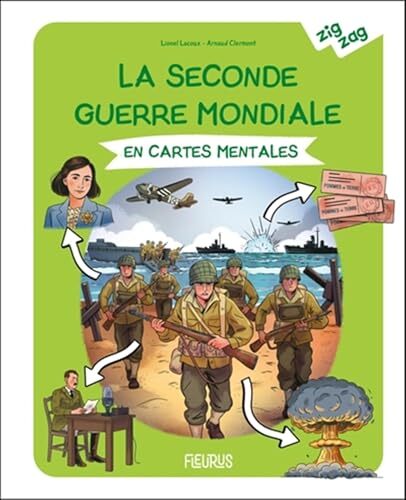 la seconde guerre mondiale en cartes mentales  