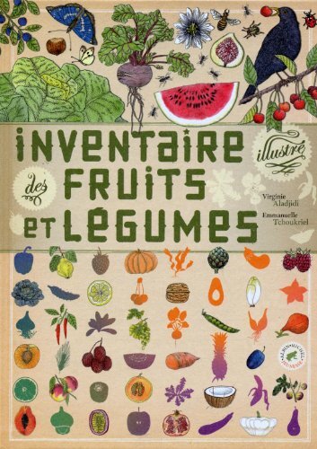 inventaire illustré des fruits et légumes