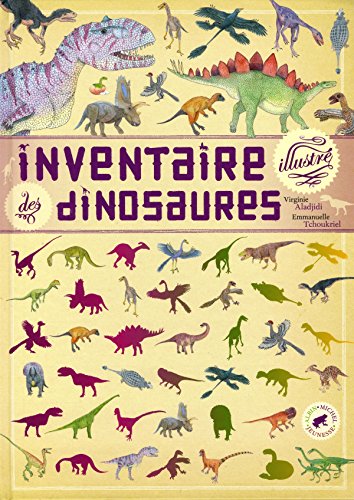 inventaire illustré des dinosaures