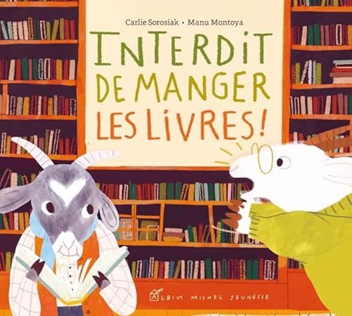 interdit de manger les livres !