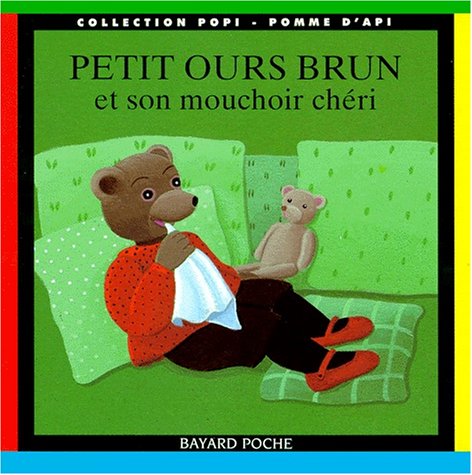 petit ours brun et son mopuchoir chéri