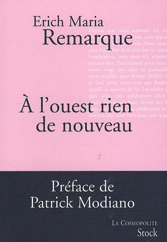 a l'ouest rien de nouveau